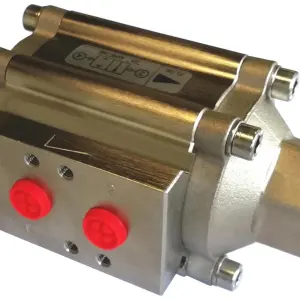 Power-tork Nickel Plated Aluminium Coaxial Valve