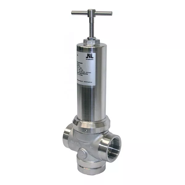BSP stainless steel pressure sustaining valve