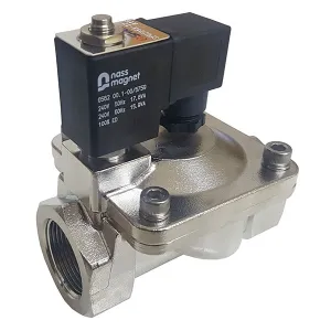 Stainless Steel BSP Screwed 2 Way Solenoid Valve with 240VAC Coil
