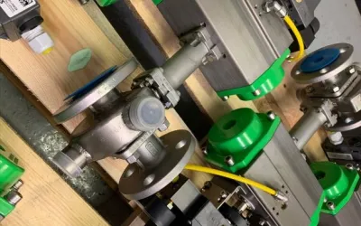 Case Study: V-Ball Control Valves with Steam Jackets & 4-20mA Positioners