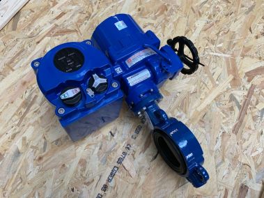 Wafer Butterfly Valve with Electric Actuator