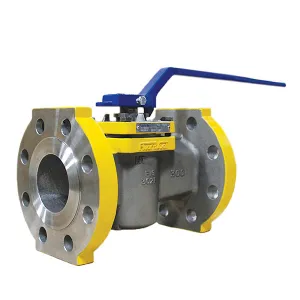 HF Alkylation Plug Valve Stainless Steel Lever Operated
