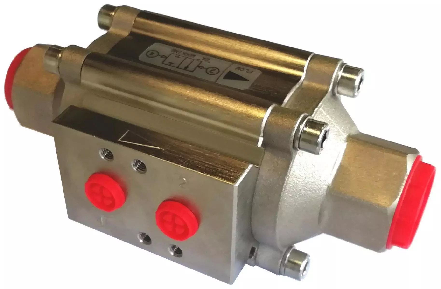 Power-tork Nickel Plated Aluminium Coaxial Valve